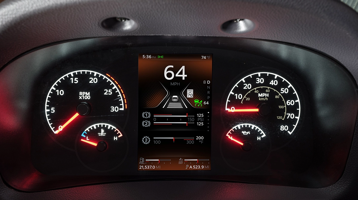 Peterbilt 520 Interior